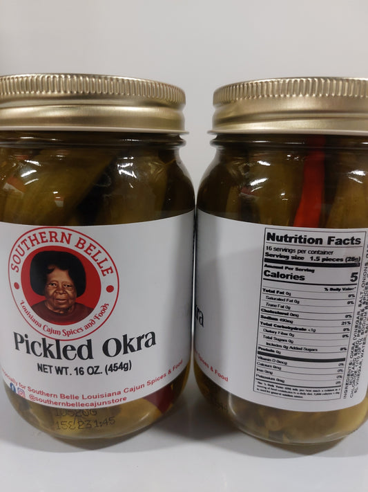 Southern Belle Pickled Okra